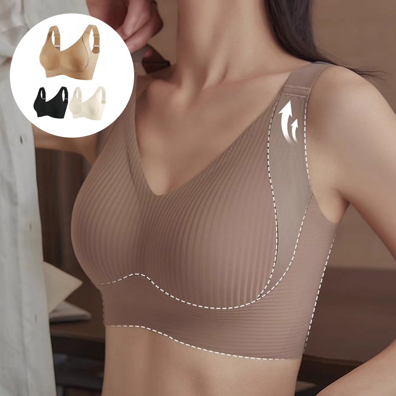 Women's Adjustable Wireless Push-Up Bra