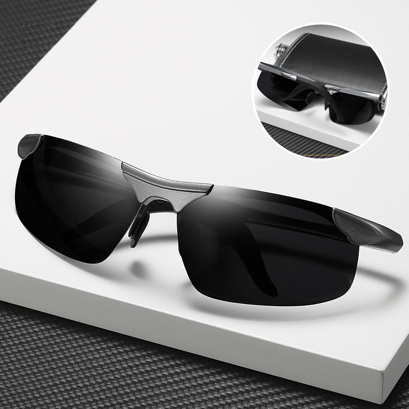 Photochromic Sunglasses with Anti-glare Polarized Lens