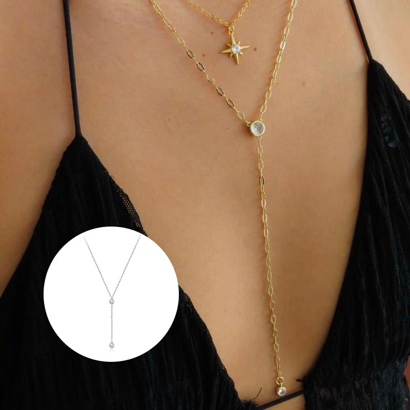 Long Pendant Tassel Necklace