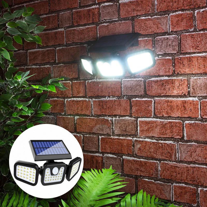 LED Solar Motion Sensor Light