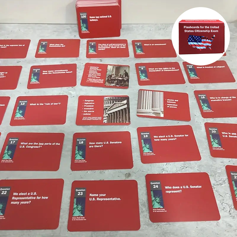 US Citizenship Flash Cards