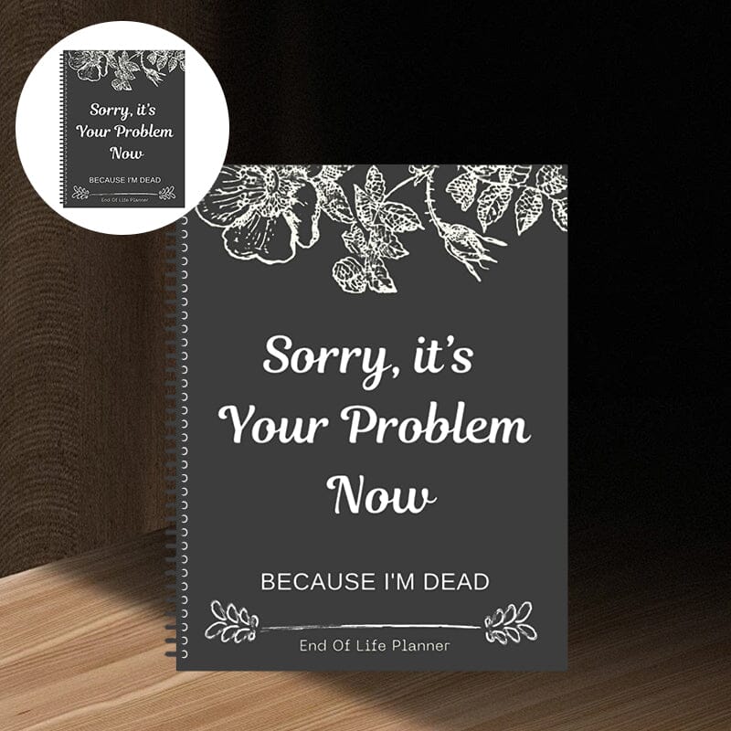 🎃 HalloweenGift: Sh*t, I’m Dead! End of Life Planner - The Ultimate Spooky Gift! 💀👻