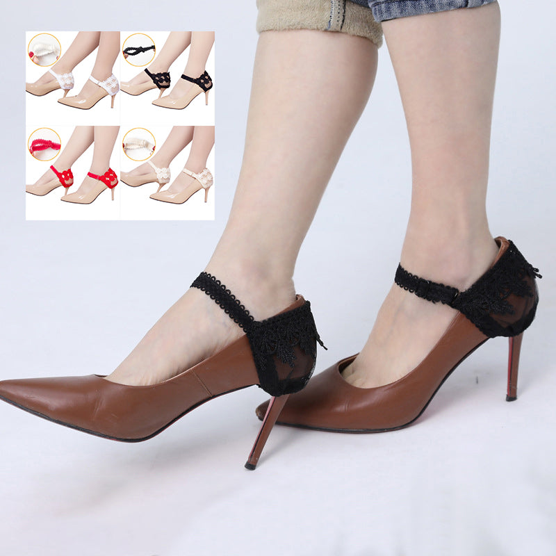 Lace High Heels Shoe Straps