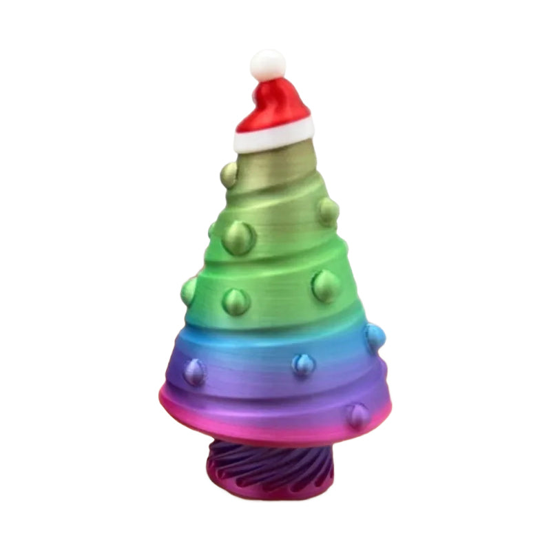 3D Printed Christmas Tree Stasher Ornament