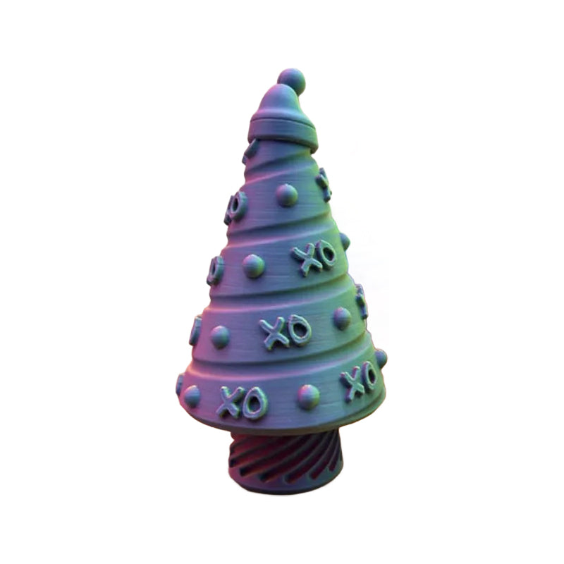 3D Printed Christmas Tree Stasher Ornament