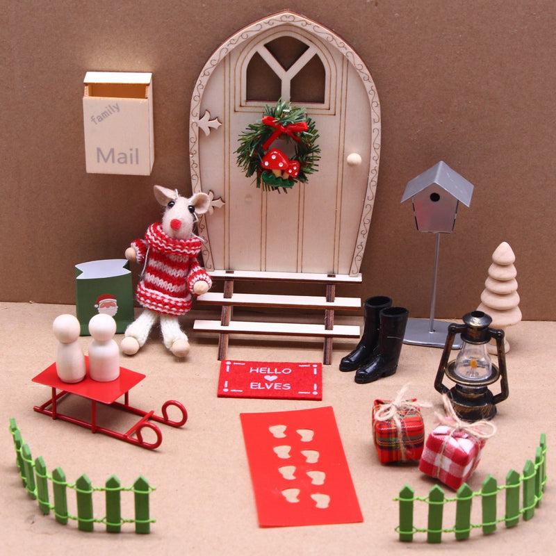 Christmas Elf Door