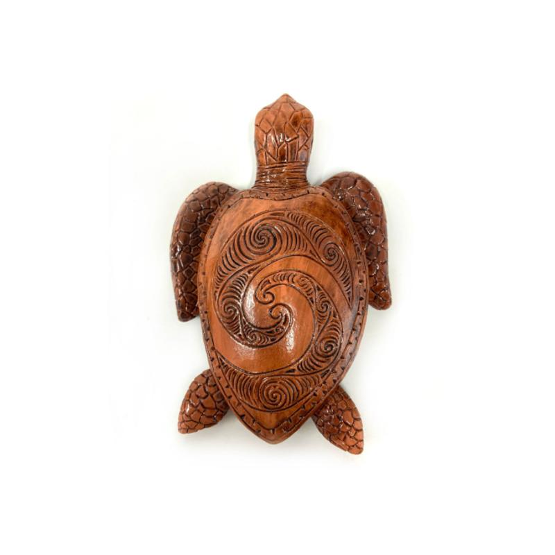 Hawaiian Turtle Wood Carving