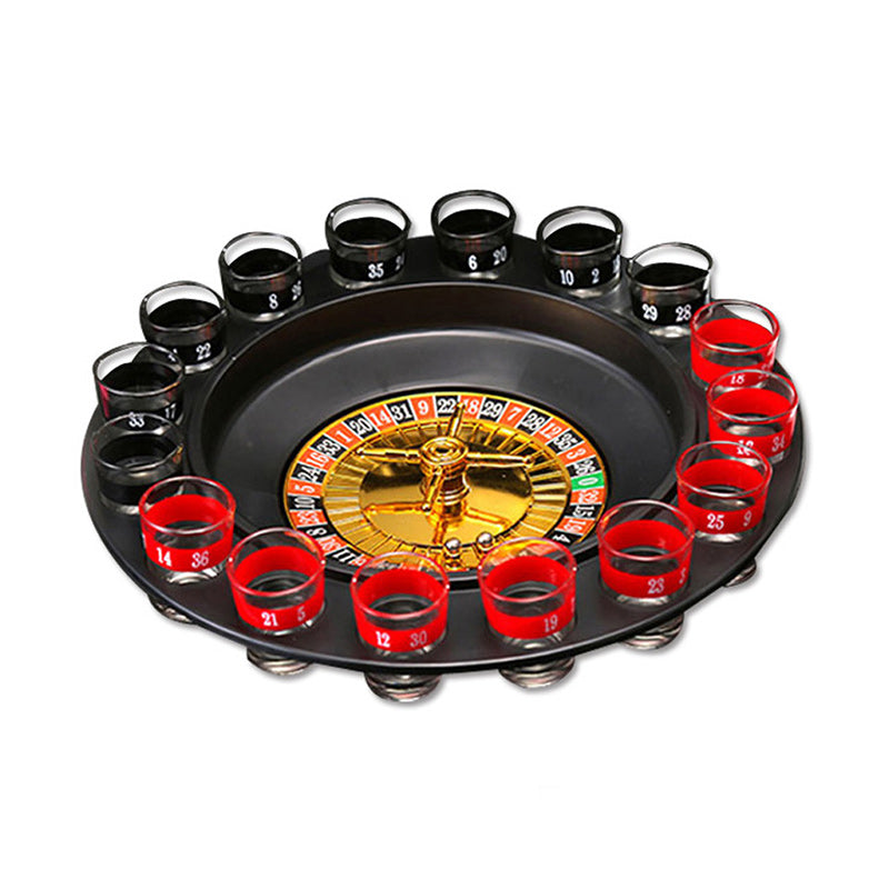 Sturdy Roulette Spinning Game Set