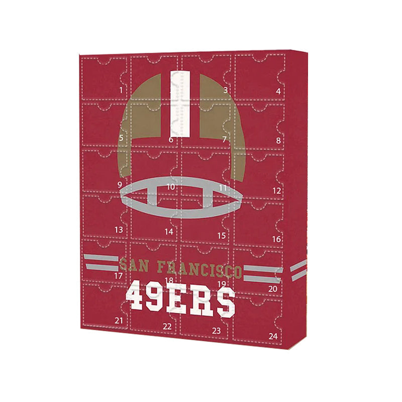 San Francisco 49ers Advent calendar-- The One With 24 Little Doors