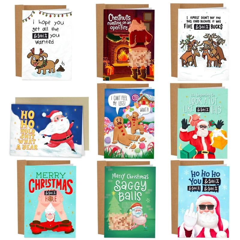 9 Worst Christmas Greeting Cards  Ever Bundle Box Set