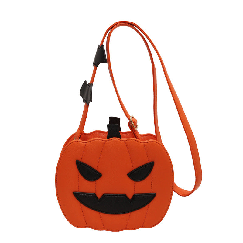 Halloween Creative Cartoon Pumpkin Crossbody Bag