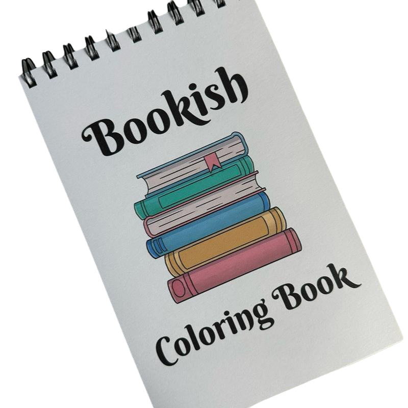 Bookish Coloring Book