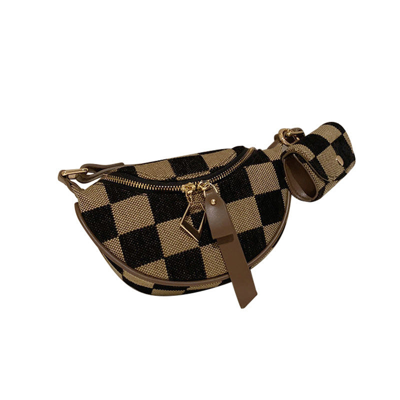 Checkered Waist Bag