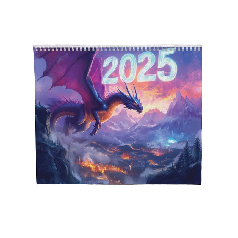 Fantasy Dragon Wall Calendar 2025