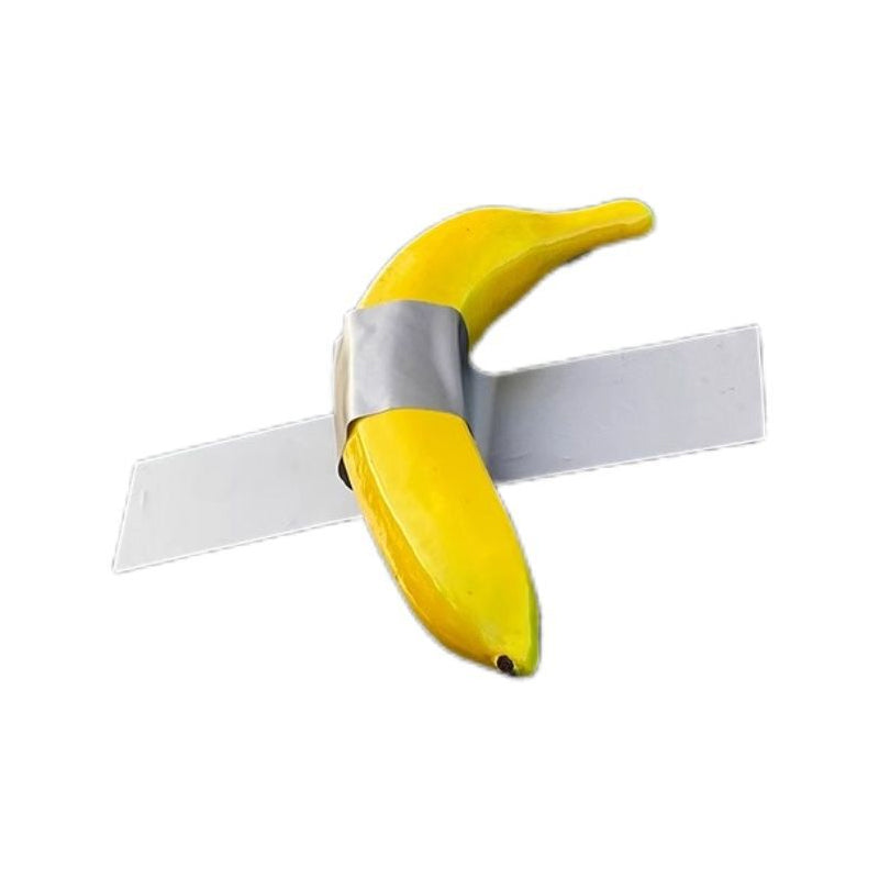 Hand Painted Duct Tape Banana