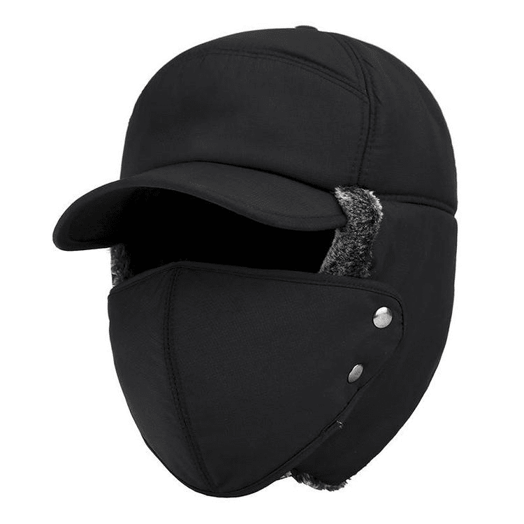 Unisex windproof & warm & ear protection & face protection hat