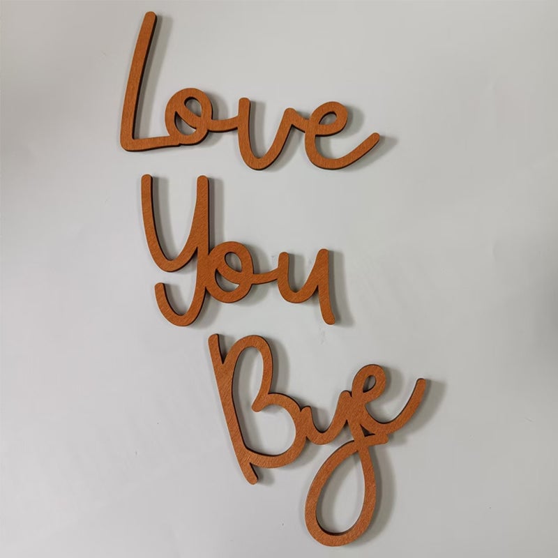 Wooden Wall Hanging Sign Decoration