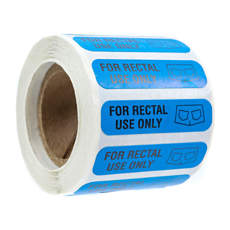 Rectal Label Prank Stickers