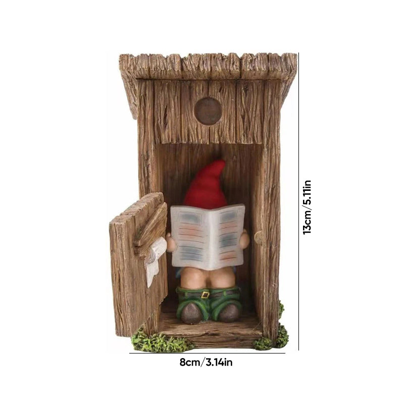 Funny Gnome Garden Statue