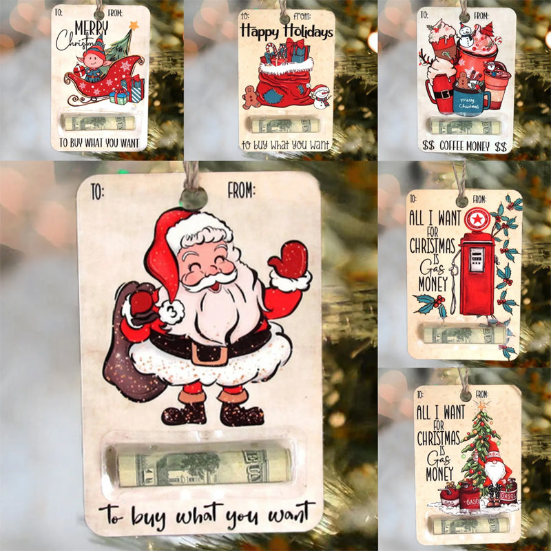 🎅2024 Christmas Gift--💸Santa Christmas Money Holders Gift