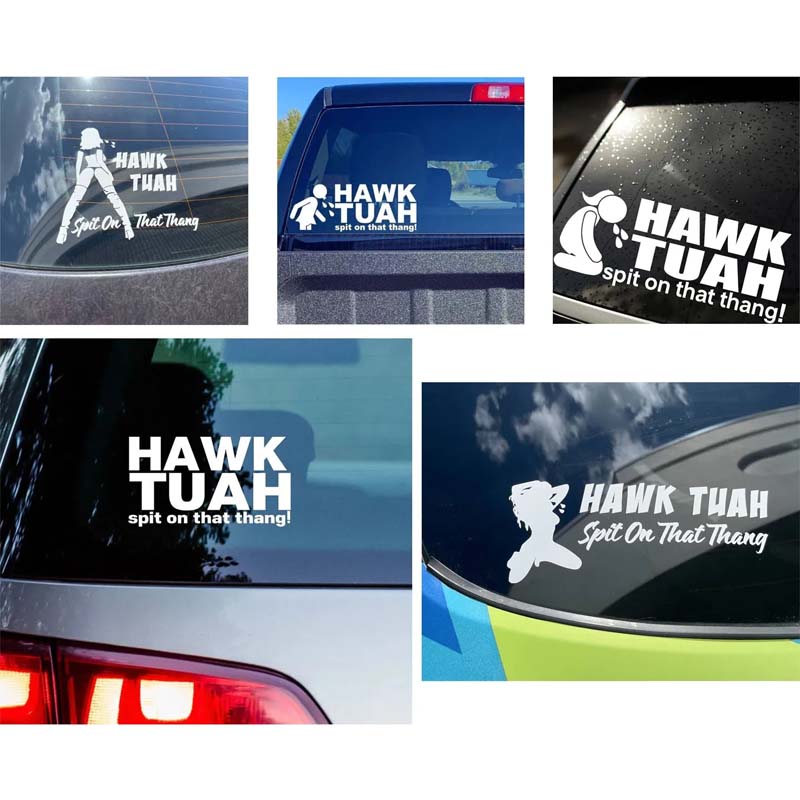 Hawk Tuah Sticker | Spit on That Thang Car