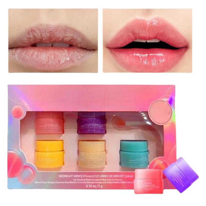 5 Color Lip Mask Set