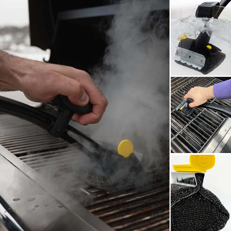 High-Tech BBQ Cleaning Scrubbing Head