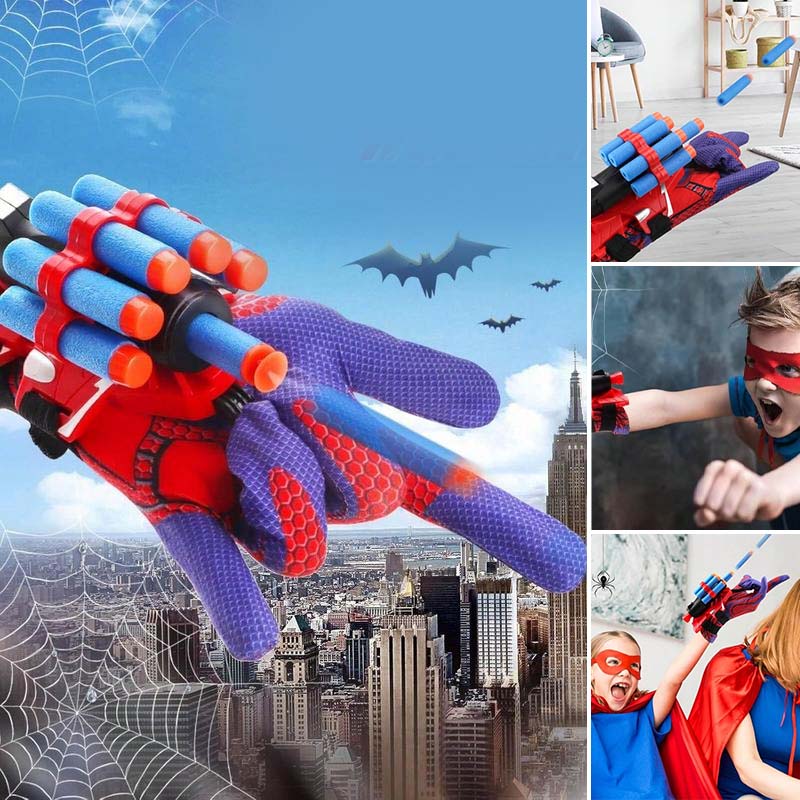 Web Shooters Toy With Spider Glove Launcher