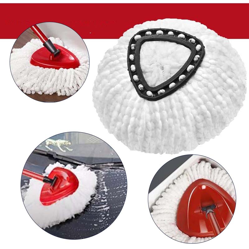 Microfiber Spin Mop Head Replacement ( 3/ 4 PCS)