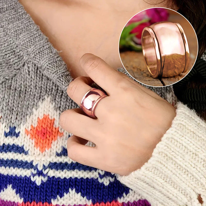 Silver Simple Style Plain Color Ring