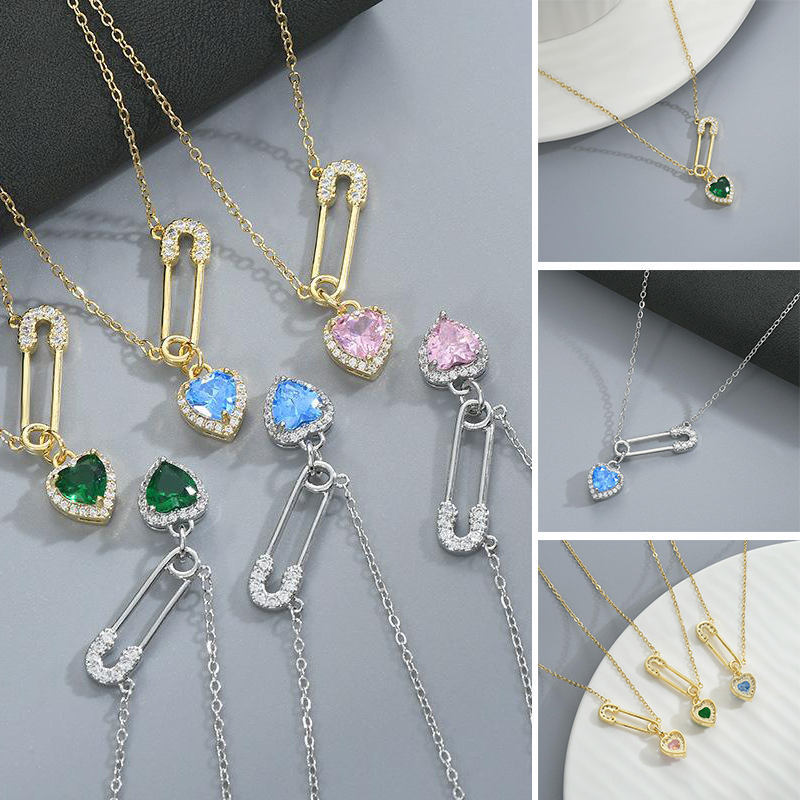 Elegant Paperclip Necklace