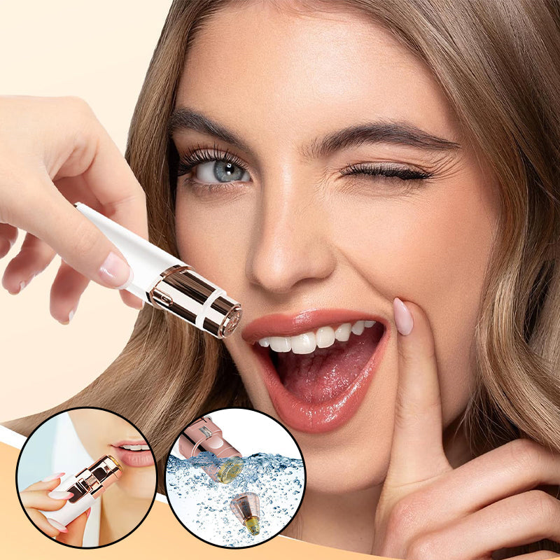 Portable 2-in-1 Facial Shaver