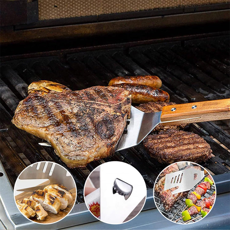 5-In-1 Grill Spatula Fork With Knife