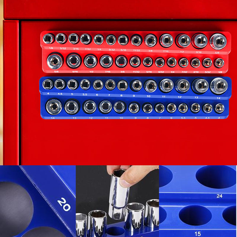 Magnetic Socket Organizer Set