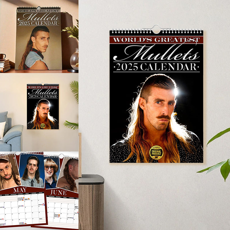 2025 World's Greatest Mullets Calendar