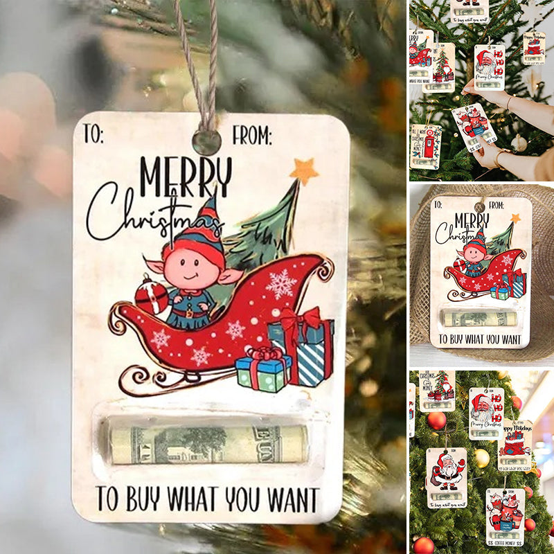 🎅2024 Christmas Gift--💸Santa Christmas Money Holders Gift