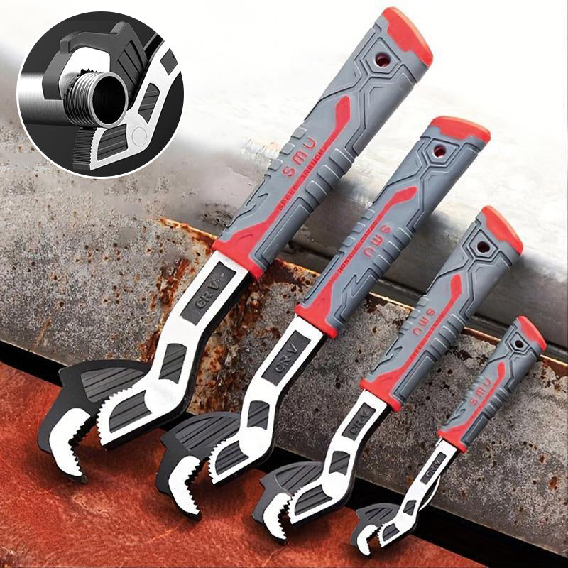 Multifunctional Self-Locking Adjustable Wrench