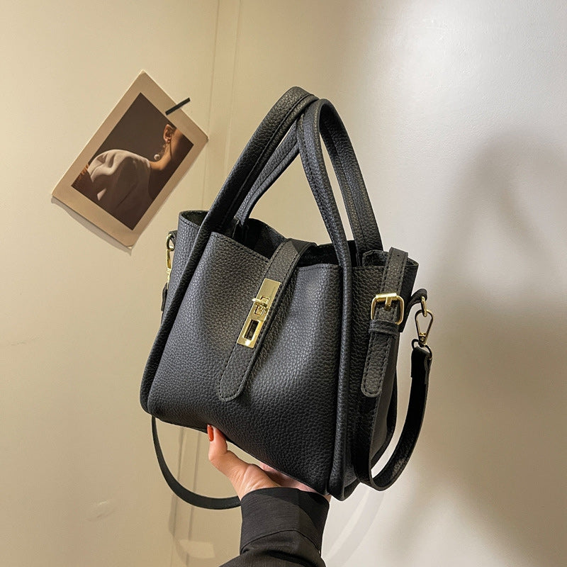 Trendy Vintage Bucket Bag