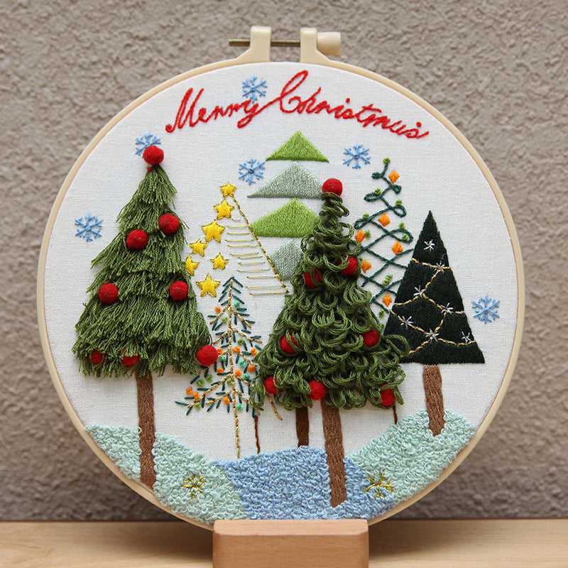 DIY Christmas Embroidery