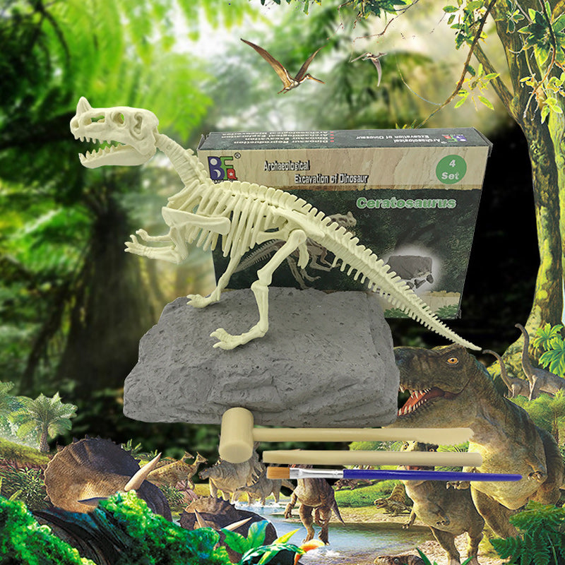 DIY Archaeological Mining Dinosaur Fossil Toys