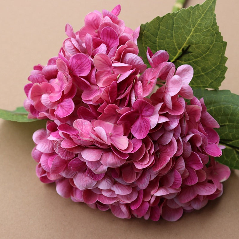 Outdoor artificial hydrangea flowers