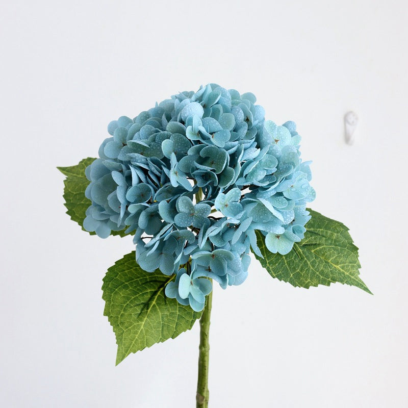 Outdoor artificial hydrangea flowers