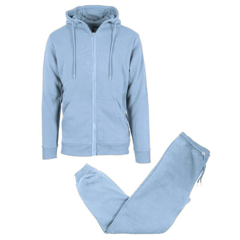 Men's Casual Full Zip Hoodie & Jogger