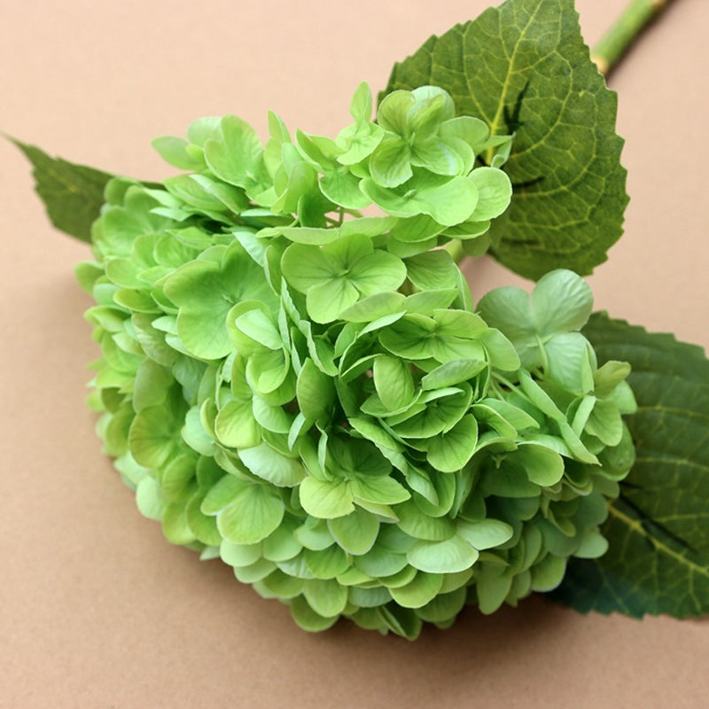 Outdoor artificial hydrangea flowers