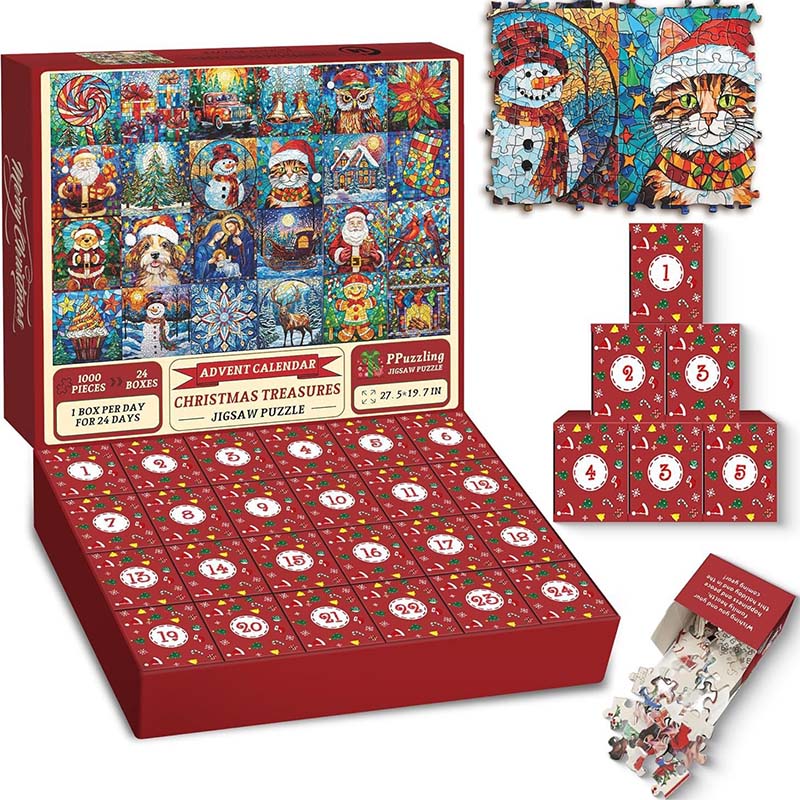 Christmas Treasures Jigsaw Puzzle 1000 Pieces