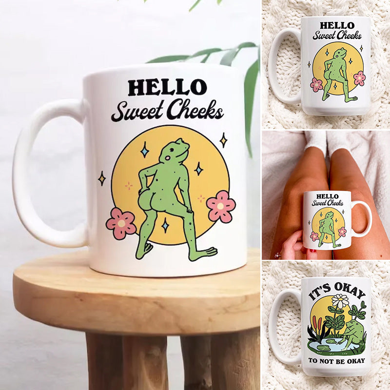 Funny Frog Coffee Mug