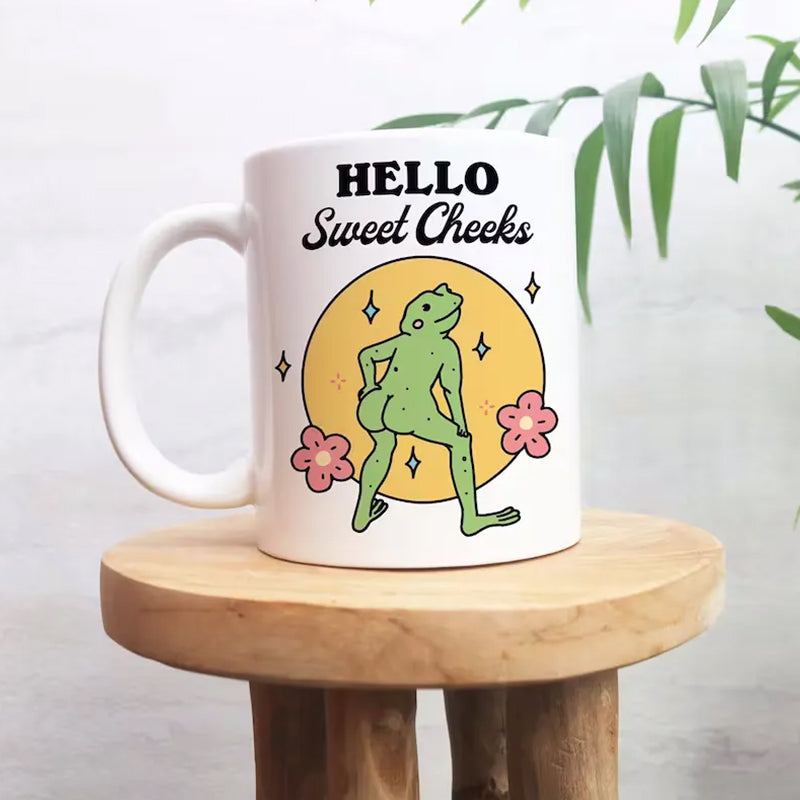 Funny Frog Coffee Mug