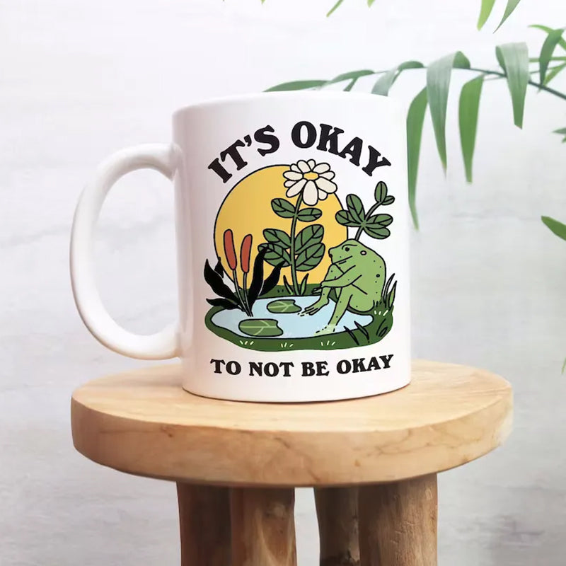 Funny Frog Coffee Mug