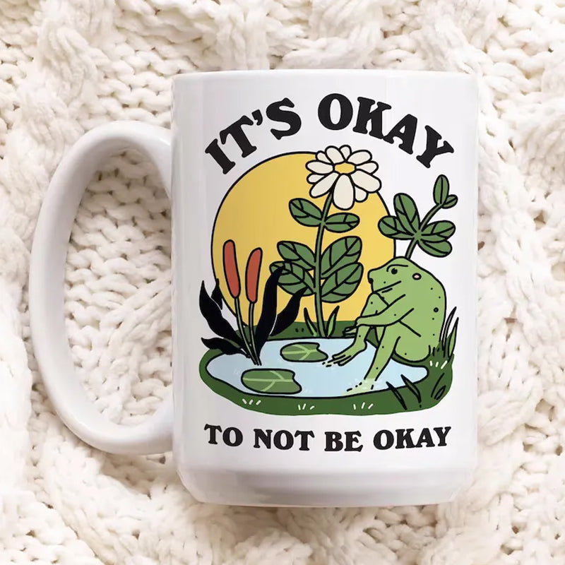 Funny Frog Coffee Mug