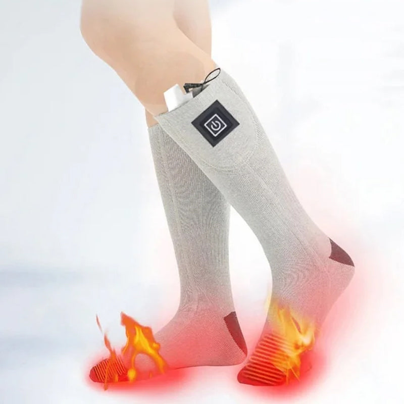 Heated Socks with Adjustable Temperature